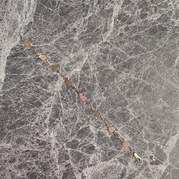 "EXREMLY UNIQUE" ONE OF A KIND BETTY BOOP 10kt Gold Bracelet - Picture 6 of 7